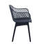 Chaise avec accoudoirs à dossier croisé-469759794