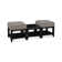 Elements Upholstered Cube Ottoman