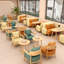 Bancs de café modernes et simples
