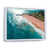 Cadre flottant blanc
