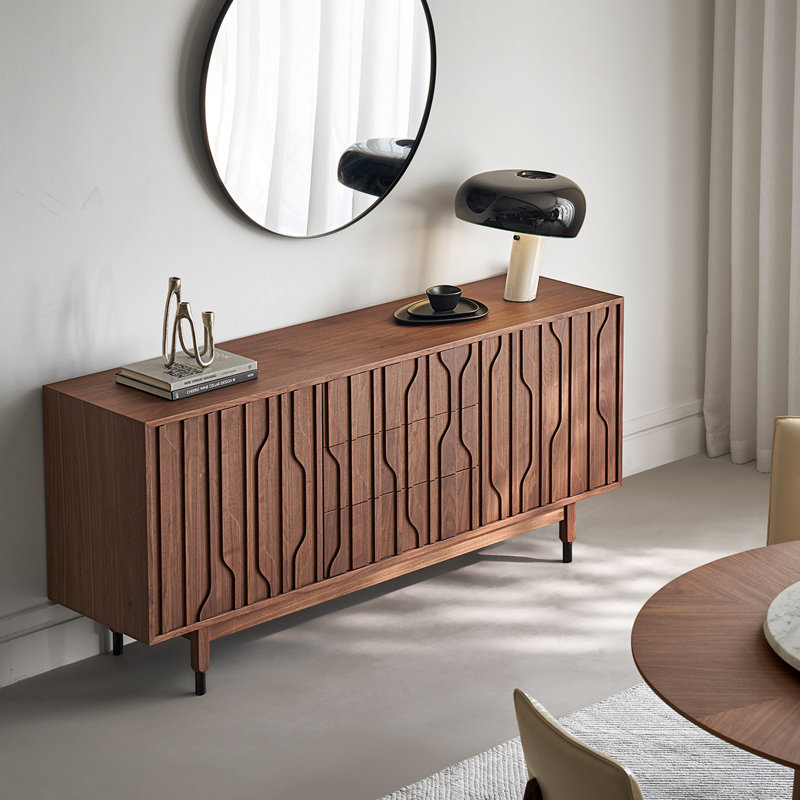 Buffet américain de style minimaliste rétro