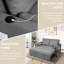 Causeuse convertible avec lit escamotable