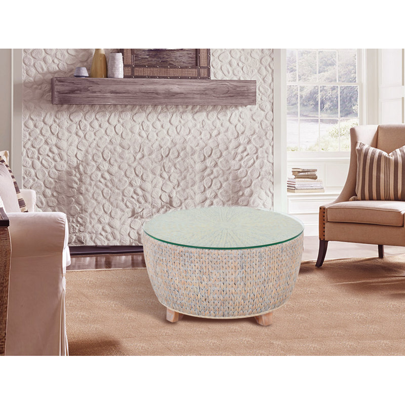 Annegreet Glass Top Single Coffee Table