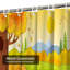 Rideau de douche avec 12 crochets Autumn-1497951655