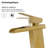 Single-handle Bathroom Faucet with Drain Assembly-97742785