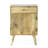 WOODEN BEDSIDE