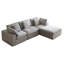 Canapé modulaire Cloud avec coussins profonds et repose-pieds Cloud-1778573845