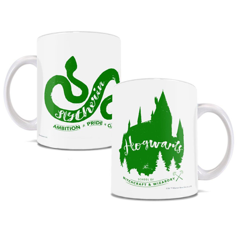 Harry Potter - Tasse à café amusante de Serpentard Geek de Poudlard - 11 oz