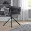 Authneil Velvet Metal Armchair-805744039-820958128-872158102