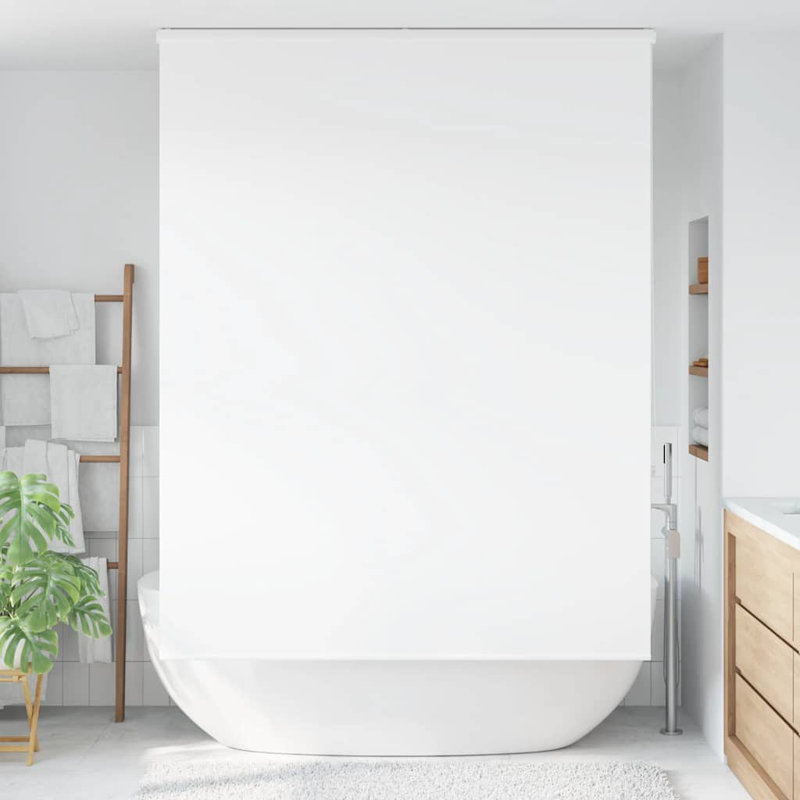 Roller Blind, White, 160cmW x 230cmL