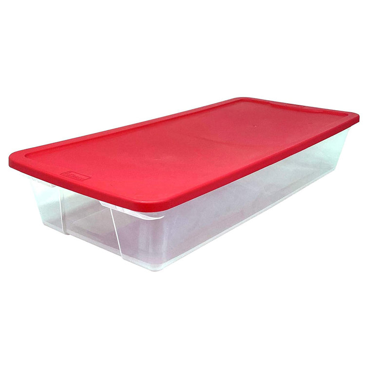 plastic storage totes with lids wholesale & Factory Price