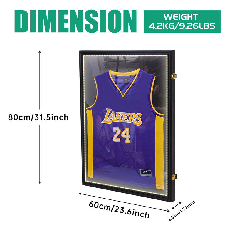 WGOS 23.6'' W 1.77'' D Jersey Case