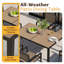 6 - Person Patio Dining Set with Rectangular Table-212916728-212916729
