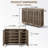 20 Pairs 5 Layers Camden Louvered Shoe Storage -216916659