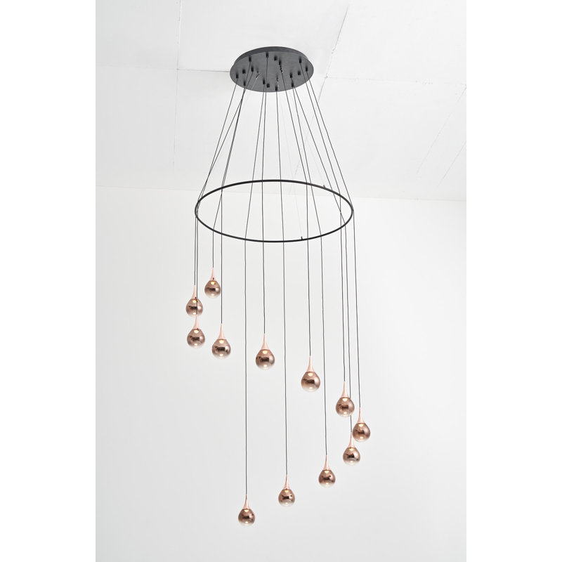 Luminaire suspendu Paopao PC12, Cuivre