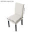 Housse pour chaise de salle à manger en polyester
