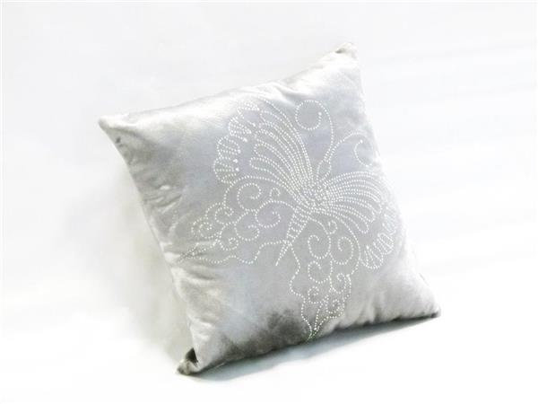 Sparkle Cushion Cover, Silver