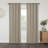 Linen Slub Blackout Grommet Curtain Pair(2 Panels)-1690845420-1690845423