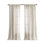 Solid Semi-Sheer Curtain Panels