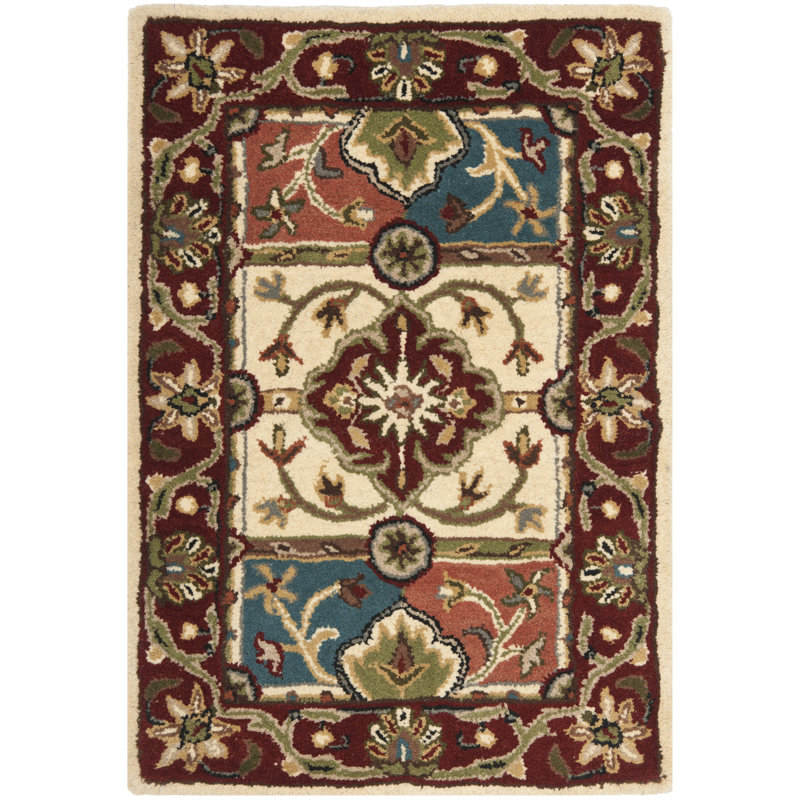 Hebron Hand Tufted Wool Oriental Rug, Rectangle 9'6" x 13'6"