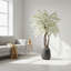 Faux Cherry Blossom Tree Plant in Fiberstone Planter