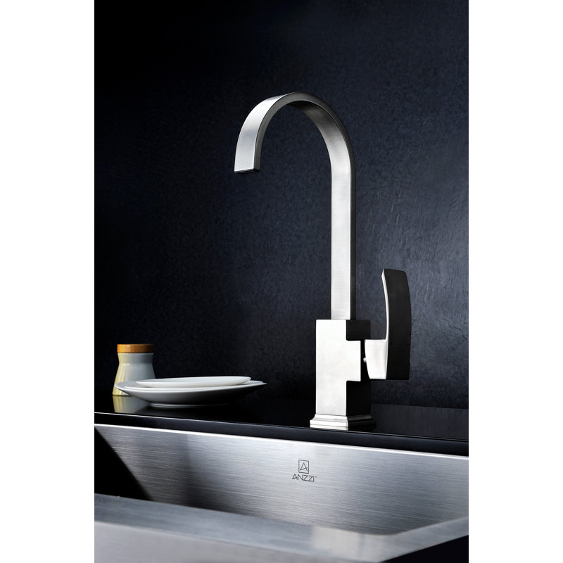ANZZI Opus Kitchen Faucet, Brushed Nickel