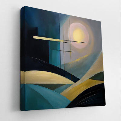 Geometric Sunset