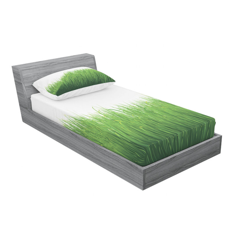 Microfiber Sheet Set, Twin Sheet Set with Fitted Sheet