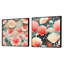 Mael - Ensemble de 2 collages carrés botaniques abstraits-101847210-101847211
