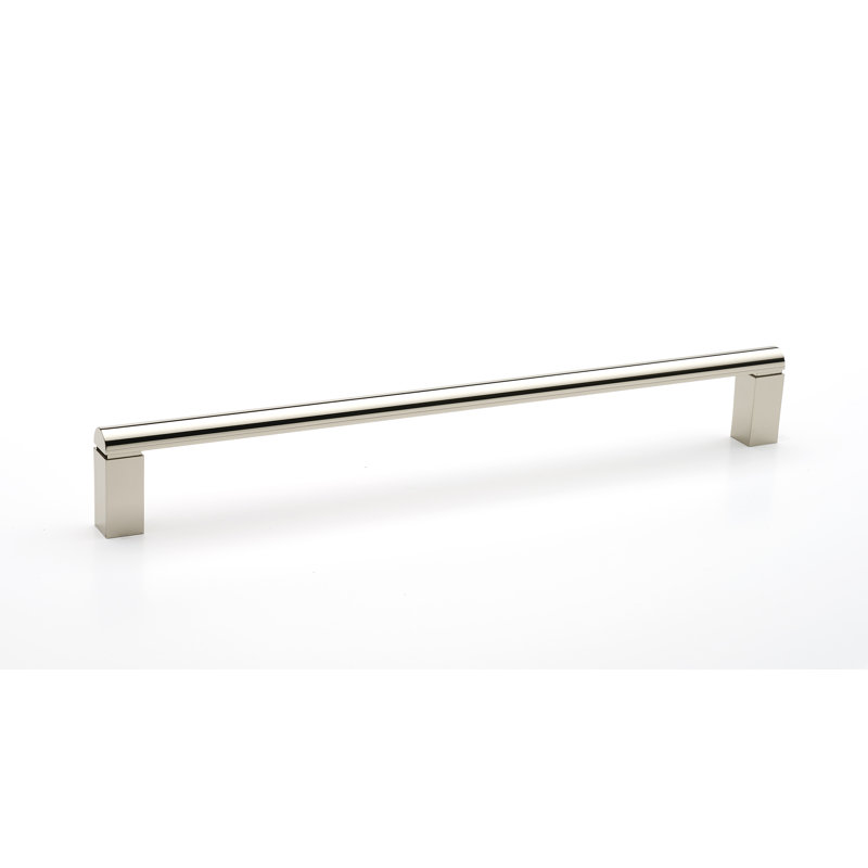 Tirette de bar Vogue, Nickel poli, 12"