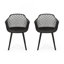 Chaise coquelicot (ensemble de 2)