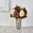 Peony Hydrangea and Dahlia Artificial Arrangement in Vase