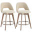 Tabouret de comptoir pivotant 26,8 po Wylee-477407159