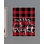 «Merry & Bright Plaid Typographie» par Daphne Polselli - impression d'art textuel