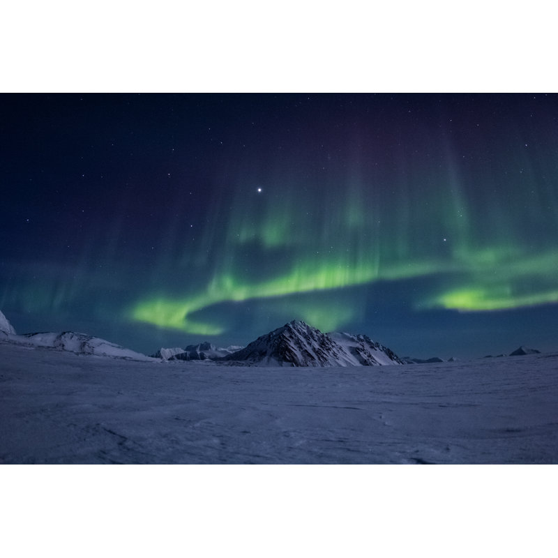 Hiver arctique - reproduction sur toile tendue, H 8 po x l 12 po x P 1 po
