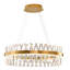Lustre ovale moderne en cristal 1 lumière DEL-633891853-633891852