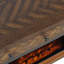 Dwyla Modern Transitional 32" Chevron Electric Fireplace Console TV Stand - Oak