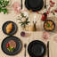 12 Pieces Dinnerware Sets, 12-piece Kitchen Plates And Bowls Sets, Black-121988399
