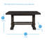 Table de salle à manger extensible à hauteur de comptoir Osbourne-1539002213