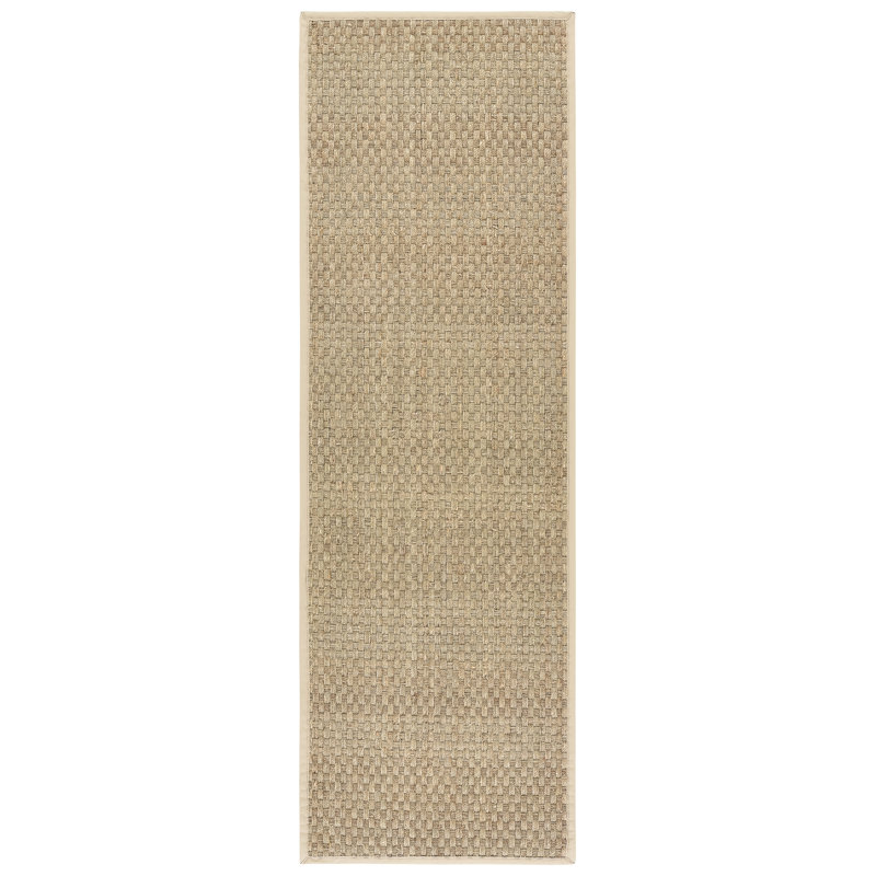 Teriq 117 Area Rug In Natural / Beige, Runner 2'6" x 8'