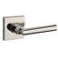 Tube Single Dummy Door Lever with Contemporary Square Rosette-22058987-22059006