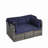 5 Pieces Outdoor Patio Wicker Daybed Furniture Set with Retractable Canopy, Storable Side Table, and Soft Cushions for Relaxing in Your Backyard or Porch-1200676364
