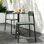 Chaise d'appoint de patio empilable Vowa
