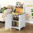 OKD Nightstand With Charging Station-1055667041