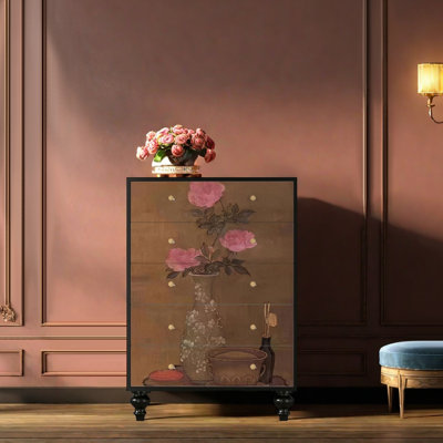 Armoire décorative de tiroir de rangement de chambre à coucher de salon