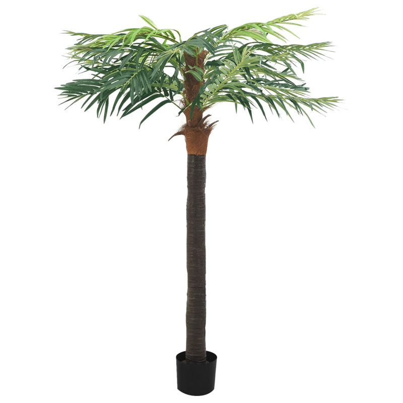 Faux Palm Tree in Pot, 84.65cm H x 6.69cm W x 17cm D