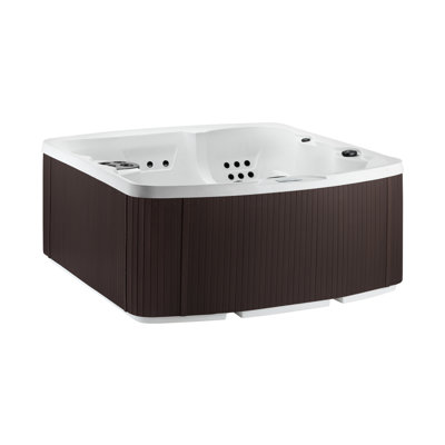 Lifesmart Spas LS550 Plus 230 Volt 5-Person 65-Jet Rectangle Hot Tub with Ozonator -  Lifesmart Spas and Saunas, 401426510600.22