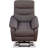 Contemporary Lift Chair Recliner With Grey Fabric Upholstery