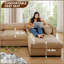 Upholstered Modular Sofa With Storage Seats-579611890-582673578