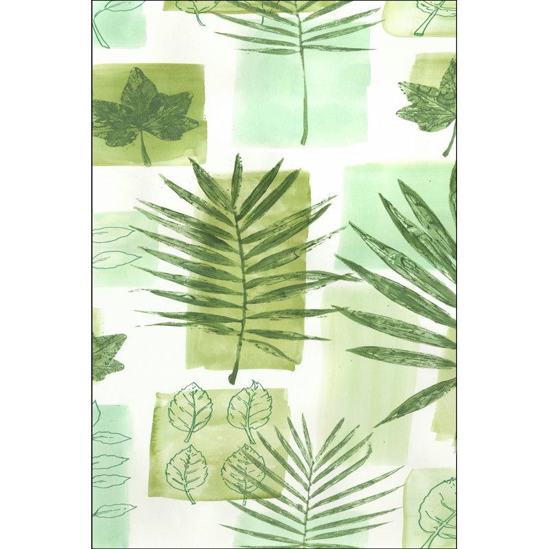Leaf Impressions V by Vision Studio - Wrapped Canvas Art Prints, 46cm H x 30cm W
